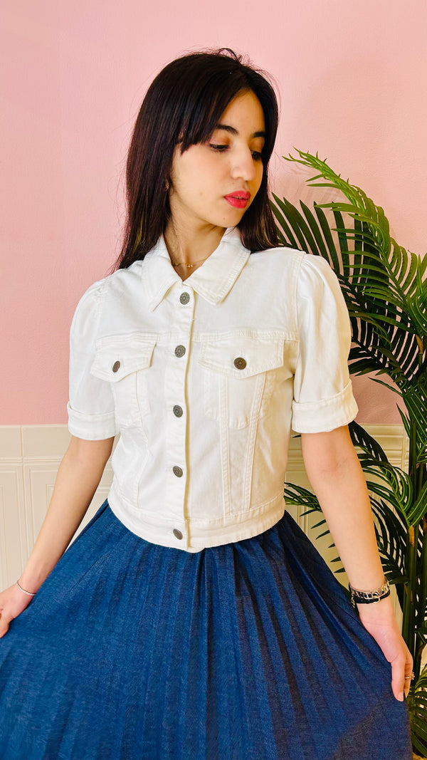GIUBBOTTO JEANS BOTTONI