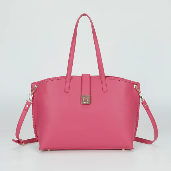 BORSA SHOPPING CON BORDI INTRECCIATI