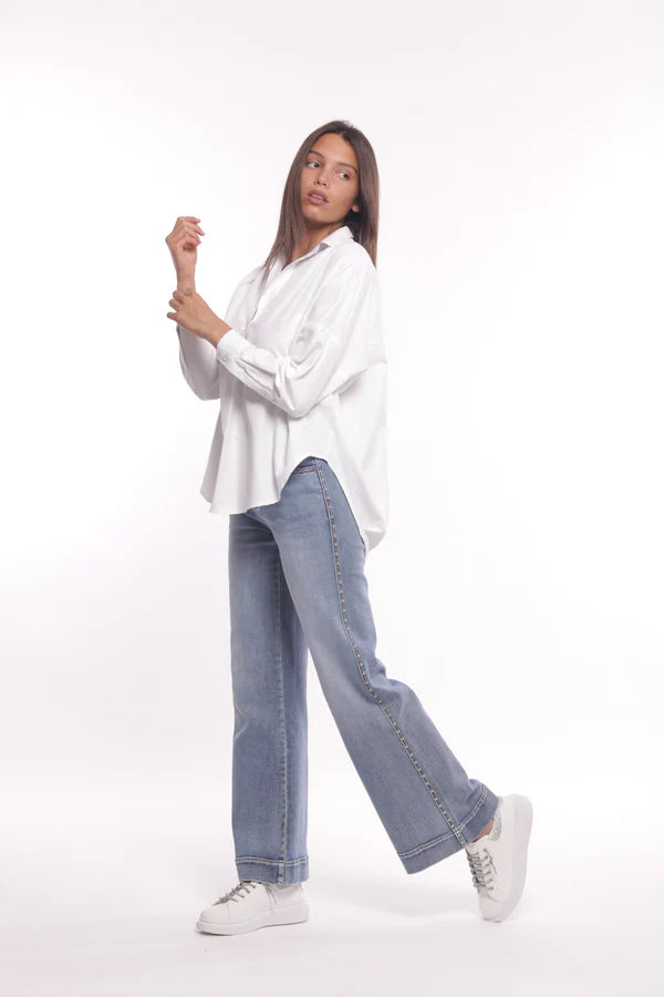 JEANS PALAZZO BORCHIA