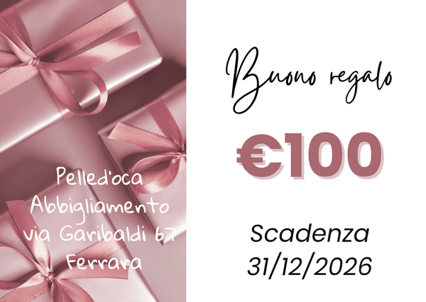 BUONO REGALO €100